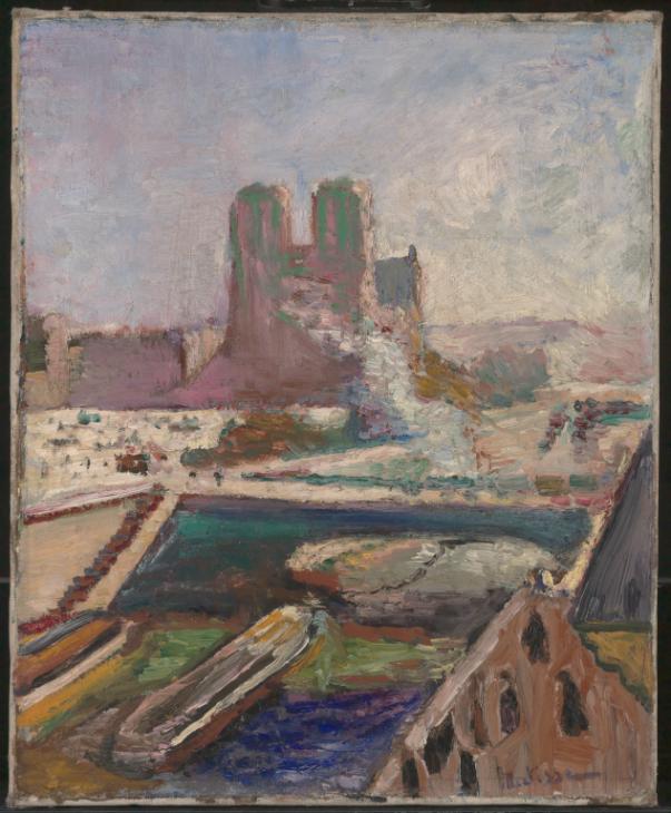 Notre-Dame c.1900 Henri Matisse 1869-1954 Purchased 1949 http://www.tate.org.uk/art/work/N05905