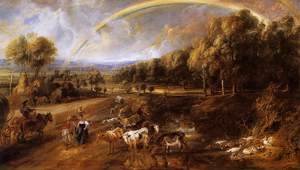 Landscape-With-A-Rainbow-C.-1638