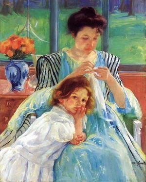 Young-Mother-Sewing