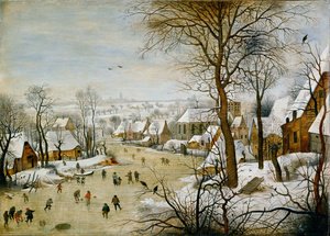 Winter-Landscape-With-Skaters-And-Bird-Trap-1565